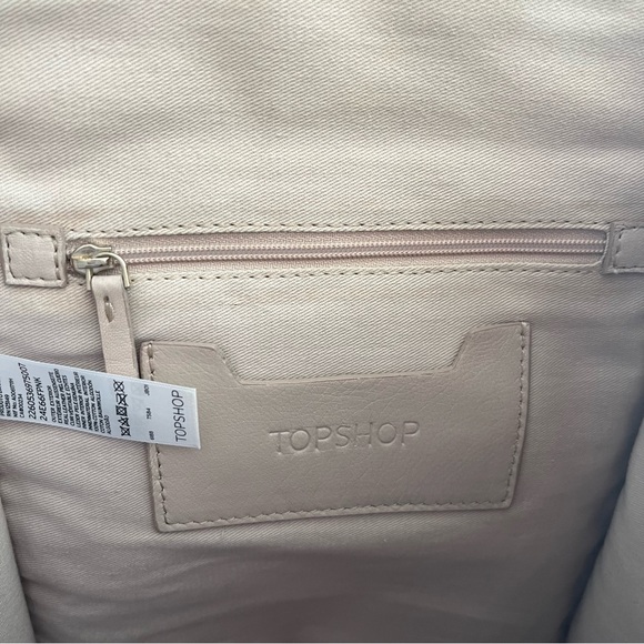 Topshop Geniune Leather Backpack - Picture 6 of 8